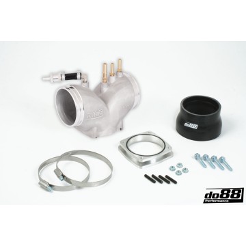 Porsche 997.1 Turbo Plenum, OEM throttle body