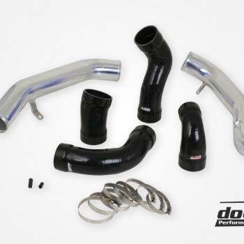Volvo S60 V60 XC60 V70 XC70 S80 3.0L T6 Pressure pipes with Black hoses