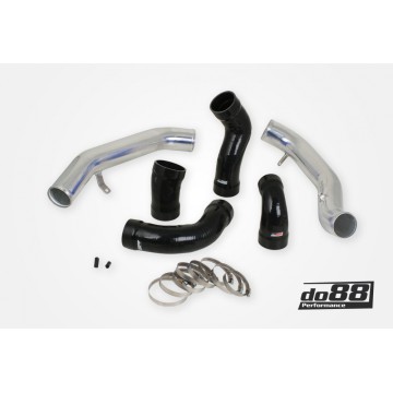 Volvo S60 V60 XC60 V70 XC70 S80 3.0L T6 Pressure pipes with Black hoses