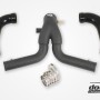 Porsche 911 Turbo (991.2) 2015- Y-Pipe, Black for do88 IC