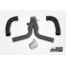 Porsche 911 Turbo (991.2) 2015- Y-Pipe, Black for do88 IC