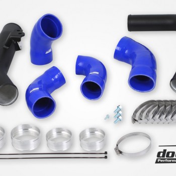 Volvo S60 V60 XC60 V90 S90 XC90 SPA Pressure pipes, Diesel, OEM IC, Blue hoses