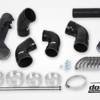 Volvo S60 V60 XC60 V90 S90 XC90 SPA Pressure pipes, Diesel, OEM IC, Black hoses