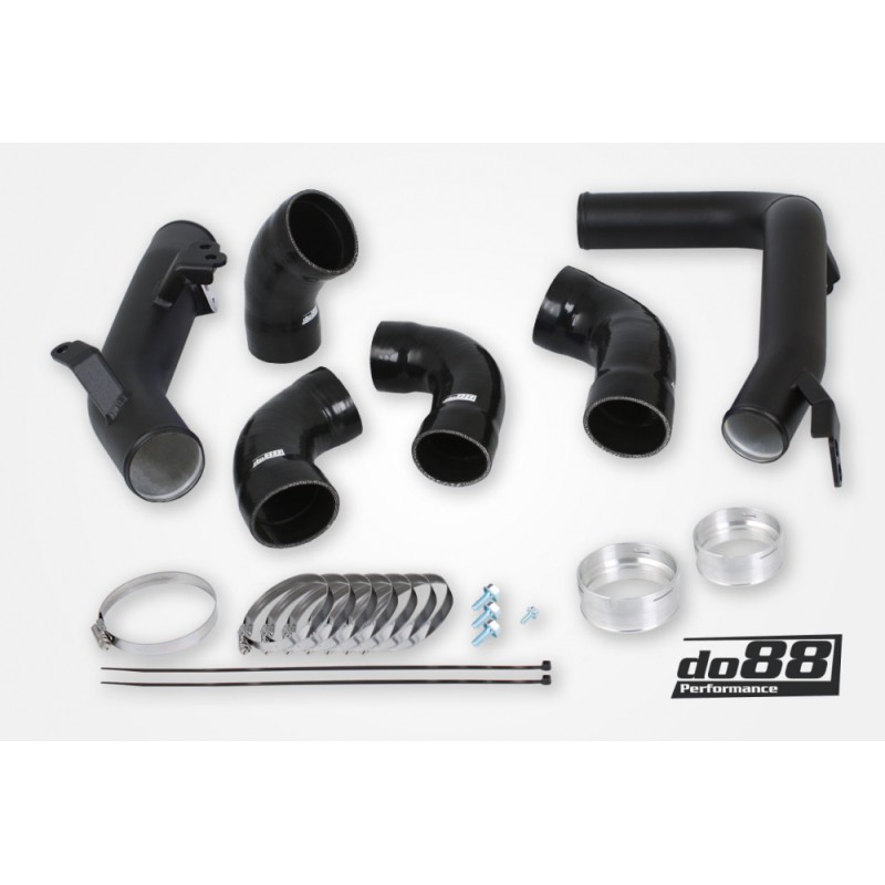 Volvo S60 V60 XC60 V90 S90 XC90 SPA Pressure pipes, Diesel, do88 IC, Black hoses