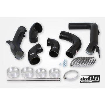Volvo S60 V60 XC60 V90 S90 XC90 SPA Pressure pipes, Petrol, OEM IC, Black hoses