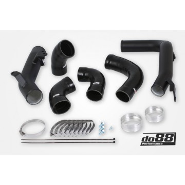 Volvo S60 V60 XC60 V90 S90 XC90 SPA Pressure pipes, Petrol, do88 IC, Black hoses