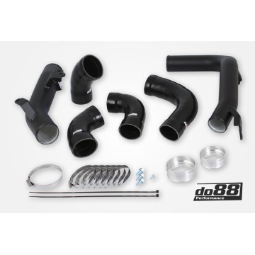 Volvo S60 V60 XC60 V90 S90 XC90 SPA Pressure pipes, T8 Petrol, do88 IC, Black hoses