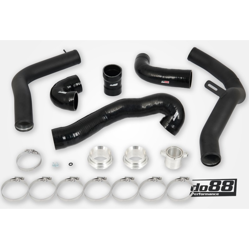 SAAB 9-5 2.0t 2010-2011 Pressure pipes with Black hoses