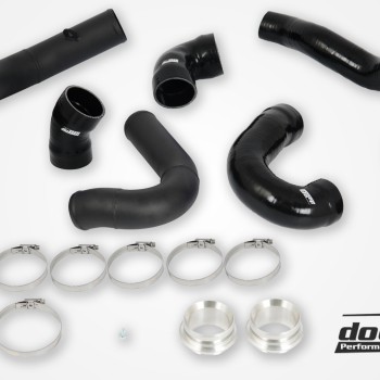 SAAB 9-5 2.8t V6 2010-2011 Pressure pipes with Black hoses