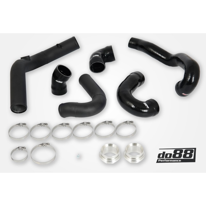 SAAB 9-5 2.8t V6 2010-2011 Pressure pipes with Black hoses