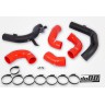 VAG 2.0 TSI EA888 Gen4 (300hp+) OEM IC Pressure pipes, Red hoses
