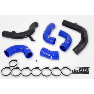 VAG 2.0 TSI EA888 Gen4 (245hp) OEM IC Pressure pipes, Blue hoses