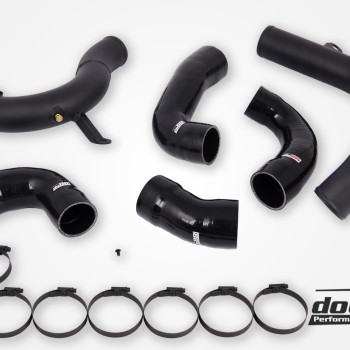 VAG 2.0 TSI EA888 Gen4 (245hp) OEM IC Pressure pipes, Black hoses