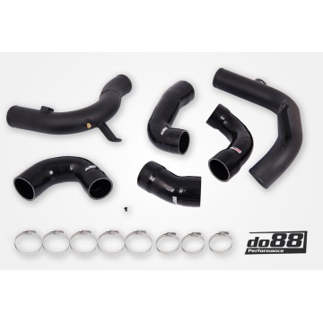 AUDI SEAT SKODA VW 1.8 / 2.0 TSI (MQB) OEM IC Pressure pipes, Black hoses