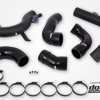 VAG 2.0 TSI EA888 Gen4 (300hp+) do88 IC Pressure pipes, Black hoses