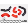 VAG 2.0 TSI EA888 Gen4 (245hp) do88 IC Pressure pipes, Red hoses
