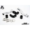 Volvo 7/940 Turbo Top Connection pipe kit ,black hoses ,standard throttle body
