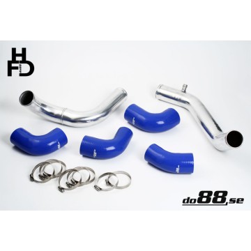 Volvo 7/940 Turbo Center Connection pipe kit ,blue hoses ,standard throttle body