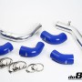 Volvo 7/940 Turbo Center Connection pipe kit ,blue hoses ,3'' throttle body