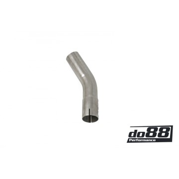 Exhaust pipe steel 30 degree 1,75'' (45mm)