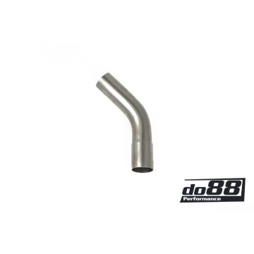 Exhaust pipe steel 45 degree 1,75'' (45mm)