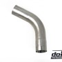Exhaust pipe steel 60 degree 3,5'' (89mm)