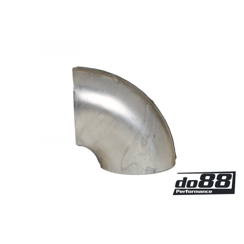 Exhaust pipe steel short elbow 90 degree 3,5'' (89mm)