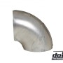 Exhaust pipe steel short elbow 90 degree 3,5'' (89mm)