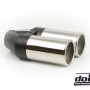 Tailpipe Twin Rond 76