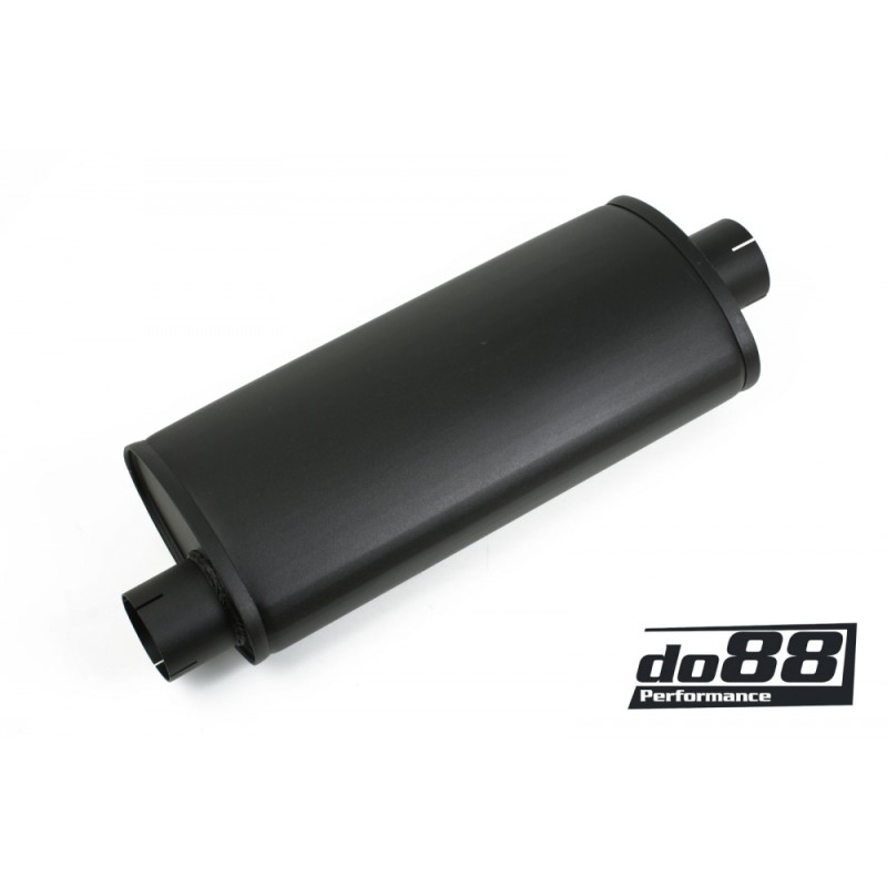 Muffler steel Turbo 3'' (76mm)