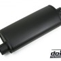 Muffler steel Turbo 3'' (76mm)