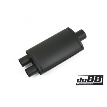 Muffler steel Split 2 / 2,5'' (51/63mm)