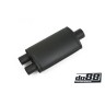 Muffler steel Split 2 / 2,5'' (51/63mm)