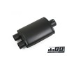Muffler steel Split 2,5 / 3'' (63/76mm)
