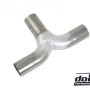 T-pipe 3'' - 2x2,5'' (76 - 2x63mm)