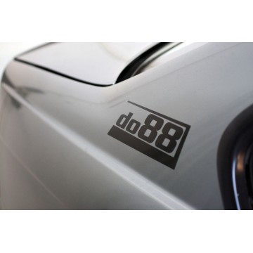 do88 black sticker 180x67mm (2 pcs)