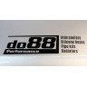 do88 black sticker 300x75mm (2 pcs)