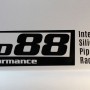 do88 black sticker 300x75mm