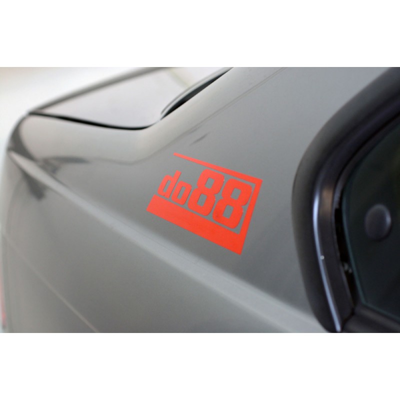 do88 red sticker 180x67mm