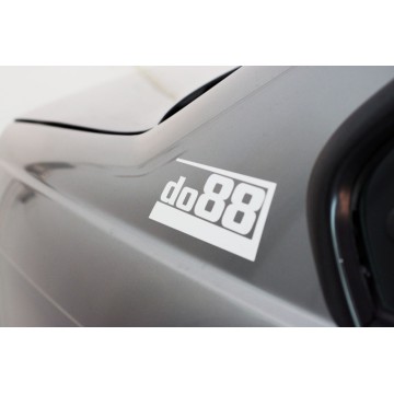 do88 silver sticker 180x67mm