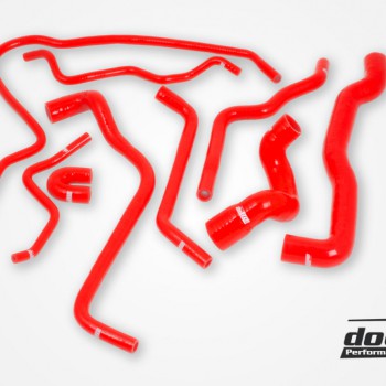 SAAB 9-3 Turbo T7 99-03 Coolant hoses Red