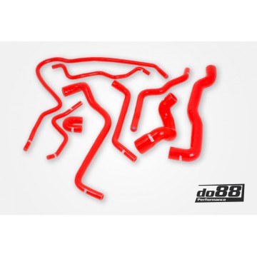 SAAB 9-3 Turbo T7 99-03 Coolant hoses Red
