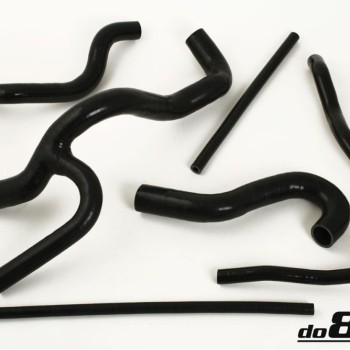 Audi Quattro 10v Radiator hoses Black