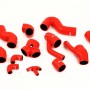 Audi S4/A6 2.7 Bi Turbo Pressure hoses Red