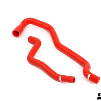 SAAB 9-5 98-10 Heater hoses for cars without water valve Red