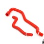 SAAB 9-5 98-10 Heater hoses for cars without water valve Red