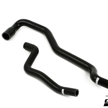 SAAB 9-5 98-10 Heater hoses for cars without water valve Black