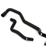 SAAB 9-5 98-10 Heater hoses for cars without water valve Black