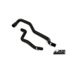 SAAB 9-5 98-10 Heater hoses for cars without water valve Black