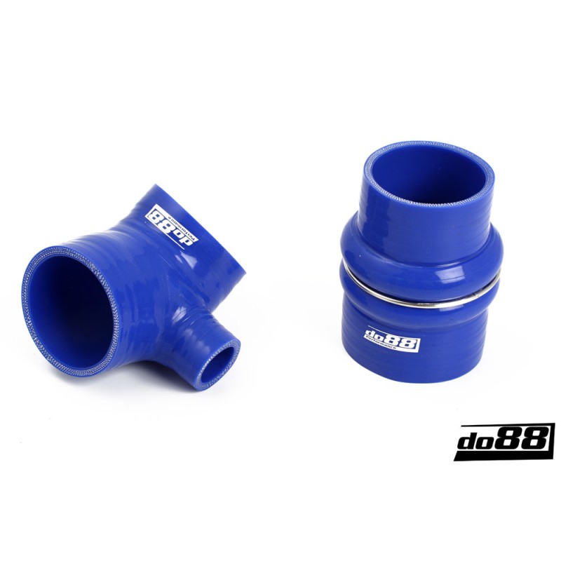 SAAB 900 Turbo 84-89 Inlet hose Blue